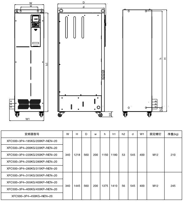 XFC500系列低压变频器(图6)